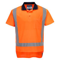 TTMC-W17 Polo Shirt S/S Orange 4XL