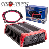 Projecta 1800W Power Inverter Pure Sine Wave 12V 12 Volt Car Dc To Ac Pw1800