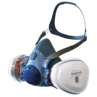 Maxisafe Large Maxiguard Silicone Half Face Respirator R7500PL