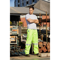 Rainbird Workwear Barrier Pants Small Fluro Yellow