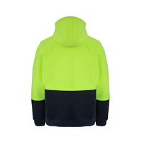 Rainbird Workwear Taylor Sherpa Fluoro Hoodie XS Fluoro Orange/Navy