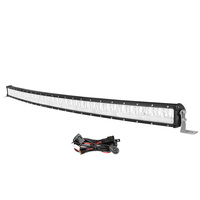 FIERYRED 50inch LED Light Bar Curved Combo Driving Light Offroad 4x4