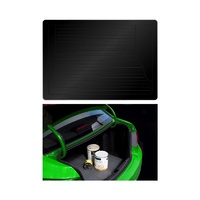 Boot Liner Small 1200mm x 825mm Black Trayliner Heavy Duty Rubber Trim To Fit Non Slip Backing