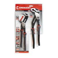 Crescent Z2 Plier Set 10" & 12" Tongue & Groove V-Jaw Mat RTZ2CGVSET2