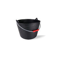 Rubi Plastic Bucket 370mm x 270mm 20 Litre Metal Handle 88772