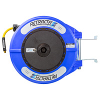 Retracta FLEX 3/8" x 20m Air Reel with RACR - Blue with Yellow Hose RYC320B-01