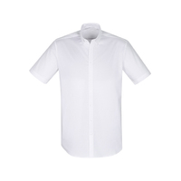 Camden Mens Short Sleeve Shirt Blue XSmall