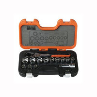 Bahco 14 Piece Go-Though Socket Set S140T