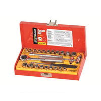 Supatool Socket Set 25 Piece Imperial & Metric 1/4" Drive S2026