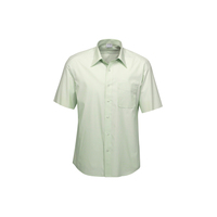 Mens Ambassador Short Sleeve Shirt Green Small