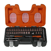 Bahco 46 Piece 1/4" Dr Socket Set S460