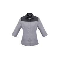 Biz Collection Ladies Havana 3/4 Sleeve Shirt