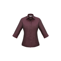 Biz Collection Ladies Hemingway 3/4 Sleeve Shirt