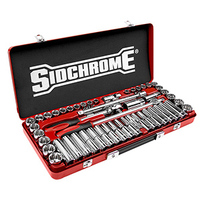 Sidchrome 51 Piece 1/2" Drive Socket Set - Metric/AF SCMT14130