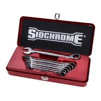 Sidchrome 7 Piece Geared Spanner Set AF SCMT22402N