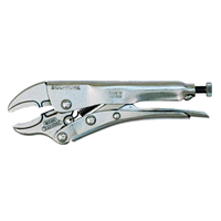 Sidchrome Plier Locking Curved Jaw 180mm SCMT28407