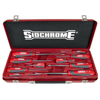 Sidchrome 10 Piece Screwdriver Set Ergonomic SCMT29102