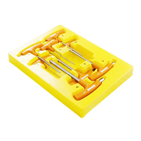 Sidchrome 8 Piece Hex Key Set T-Handle Ball Point Met SCMT29550