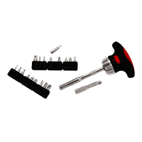 Sidchrome 21 Piece Screwdriver Set Ratchet T-Handle SCMT29570