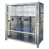 East West Engineering Gas Cylinder Storage Cage (Flat packed) WLL 250kg SGB129