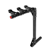 SAN HIMA 3 Bicycle Bike Carrier Car Rear Rack Foldable TowBar 2" Hitch Mount