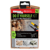 Shaviv 9 Piece Deburring Tools - Do It Yourself Kit SH25400051