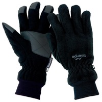 Sherpa Full Fingered Fleece Glove Black 3XS