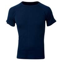 Sherpa Unisex Polypro Short Sleeve Crew Neck Thermal Navy 3XL
