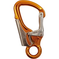 Attack 33kN Aluminium & Steel D/Action Snap Hook 21mm Gate Orange