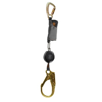 Peanut Single Leg 2.5mt Retractable Shock Absorbing Lanyard