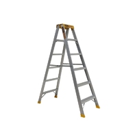 Gorilla Ladders Double sided A-frame ladder 6 Step (1.74m) Pro-Lite Aluminium 150kg Industrial SM006-PRO