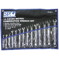 SP Tools 14 Piece Combination Spanner Set Metric SP10014