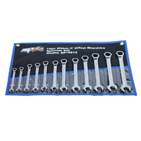 SP Tools 12pc Metric Gear Drive ROE Spanner Set - 0° Offset SP10212