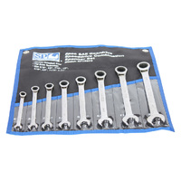 SP Tools 8pc SAE Speed Drive Gear Spanner Set - 0° Offset SP10272