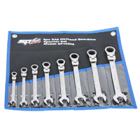 SP Tools 8pc Metric Gear Drive ROE Spanner Set - Flex Head Jumbo SP10318