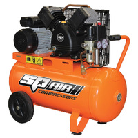 SP Tools 2.2hp Air Compressor - V-Twin Cast Iron Portable SP13-50X