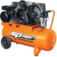 SP Tools 3hp Air Compressor - Triple Cast Iron Portable SP18