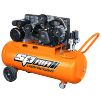 SP Tools 3hp Air Compressor - Triple Cast Iron Portable SP1800
