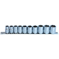 SP Tools 10pc 6pt Metric 3/8" Dr Socket Rail Set SP20232