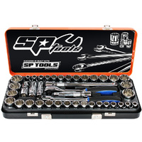 SP Tools  41 Piece 1/2" Drive Socket Set - Metric/SAE SP20300