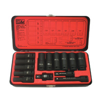 SP Tools 14pc 6pt SAE 1/2" Deep Impact Socket Set SP20325