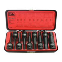 SP Tools 9pc SAE 1/2" Inhex Impact Socket Set SP20375