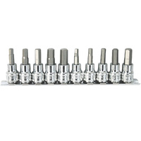 Details about   SP Tools Socket Rail Set 1/4"Dr 6Pt 10 Piece METRIC SP20132 