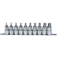 SP Tools 10pc Torx 1/2" Dr Socket Rail Set SP20568