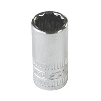 SP Tools 7/16" 12pt SAE 1/4" Dr Socket SP21058
