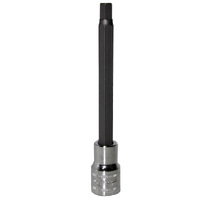 SP Tools 8mm Metric 1/2" Dr Inhex Socket - 140mm Long SP23228