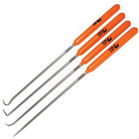 SP Tools 4pc Hook & Pick Set - Mini Long SP30843