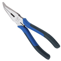 SP Tools 200mm Bent Nose Pliers - High Leverage SP32158