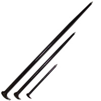 SP Tools 3pc Rolling Head Pry Bar Set SP33820