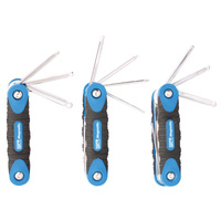 SP Tools 3 Piece Folding Magnetic Key Set SP34560